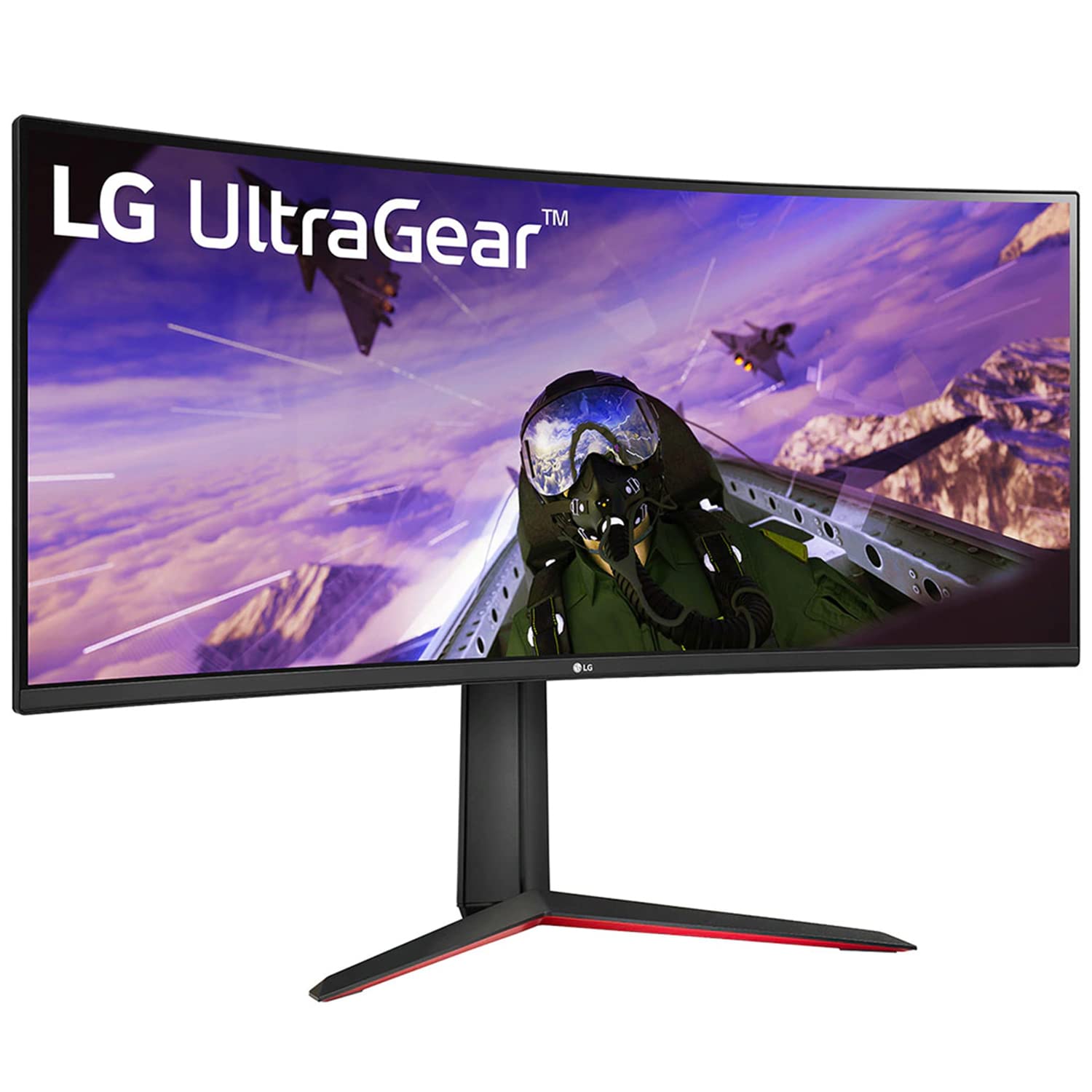 LG Electronics Ultragear 21:9 Curved Gaming LED Monitor 86.42 Cm (34 Inch),Qhd 3440 X 1440,5Ms,160Hz,AMD Freesync Premium,HDR 10,Srgb 99%,Height Adjust Stand,Dp,Hdmi,Speaker,Headphone Out,34Gp63A