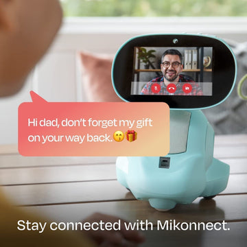 Miko 3 AI Robot for Kids | STEAM Learning, Apps & Games | Ages 5-12 | Blue | Toy robots for kids