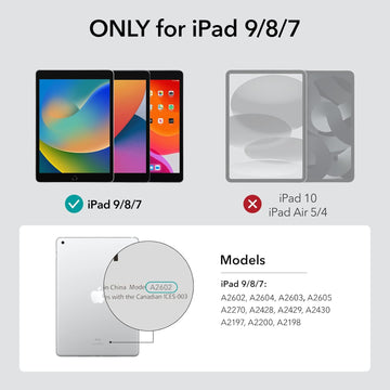 ESR 2 Pack For Ipad 9Th/8Th/7Th Generation Screen Protector (10.2 Inch,2021/2020/2019), Scratch-Resistant 9H Hardness Hd Clear Premium Tempered Glass, Includes Installation Frame For Tablet
