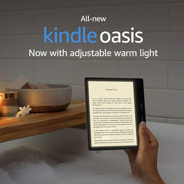 All-New Kindle Oasis (10th Gen) - Now with adjustable warm light, 7" Display, 8 GB, WiFi (Graphite)