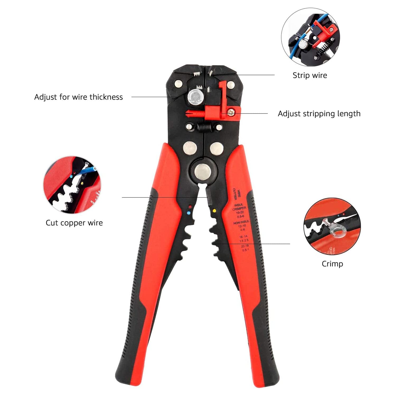 amazon basics Self-Adjusting Wire Stripper