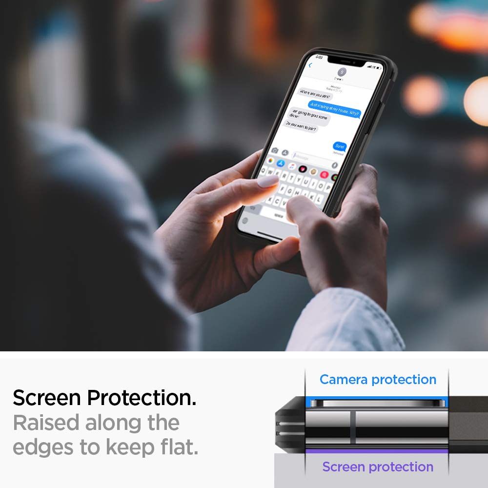 Spigen Tough Armor Back Cover Case for iPhone 11 Pro Max (TPU + Poly Carbonate | Gunmetal)