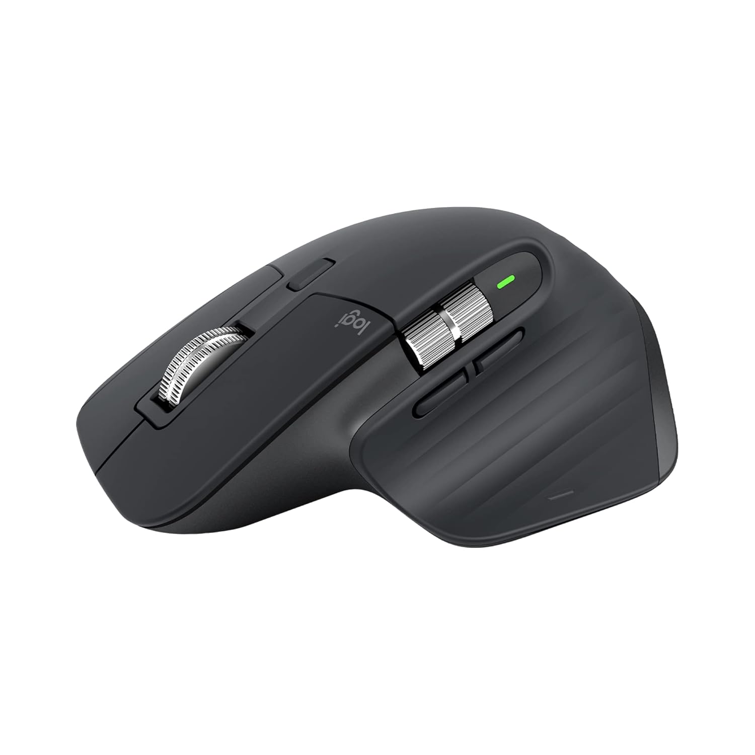 Logitech MX Master 3S with Free Adobe Subscription - Wireless Performance Mouse with Ultra-Fast Scrolling, Ergo, 8K DPI, Track on Glass, Quiet Clicks, USB-C, Bluetooth -Graphite