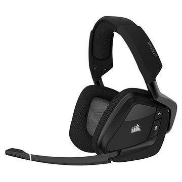 Corsair VOID Elite Surround Wired On Ear Premium Gaming Headset with Mic with 7.1 Surround Sound Discord Certified Works with PC, Xbox Series X, Xbox Series S, PS5, PS4, Nintendo Switch (Carbon)