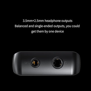FiiO BTR5-2021 Receiver Bluetooth 5.0 Headphone Amp Hi-Res 384K/32Bit Native DSD256 USB DAC Supports LDAC/aptX HD CVC 8.0 for Phone/PC/Car/Home Audio (Regular)