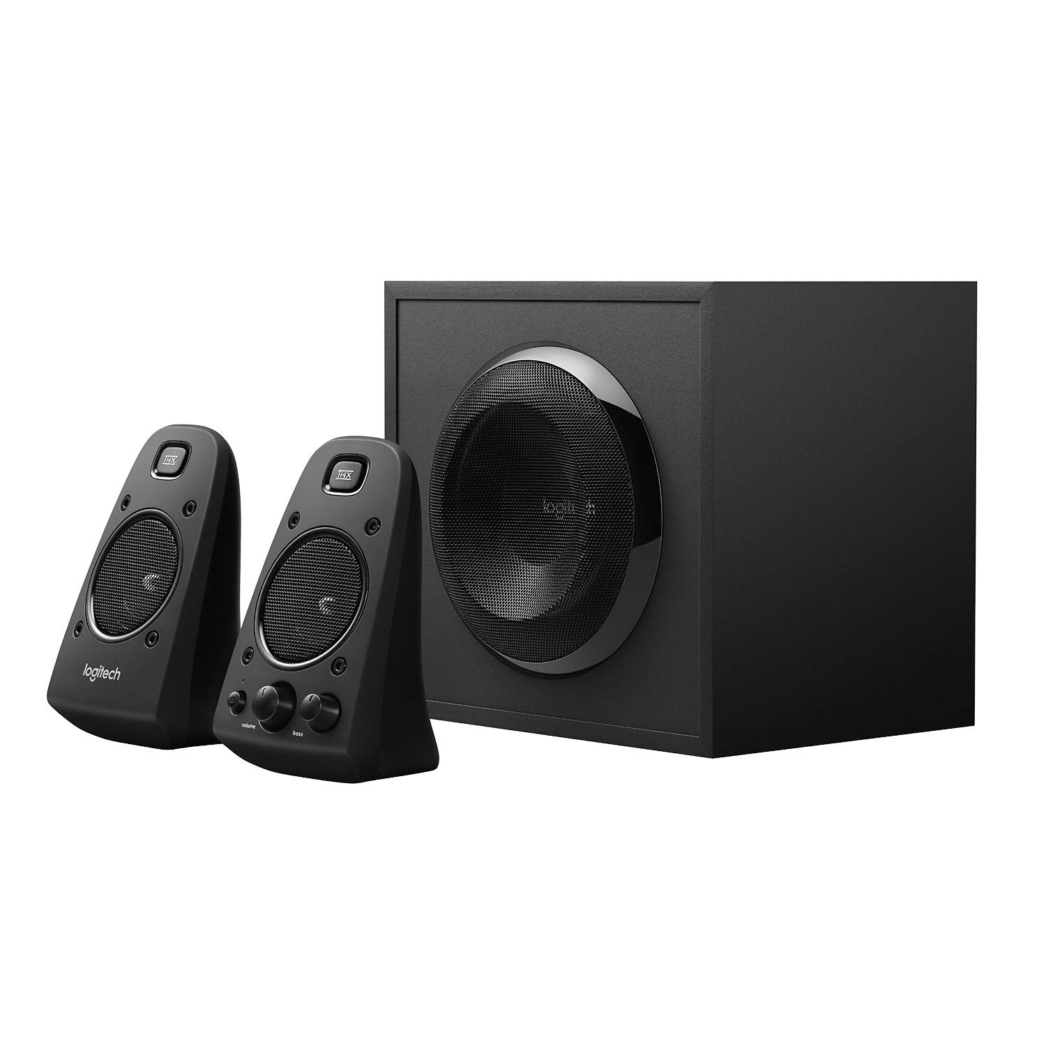 Logitech Z-623 2.1 Channel 200 Watts Wired THX-Certified Multimedia Speakers