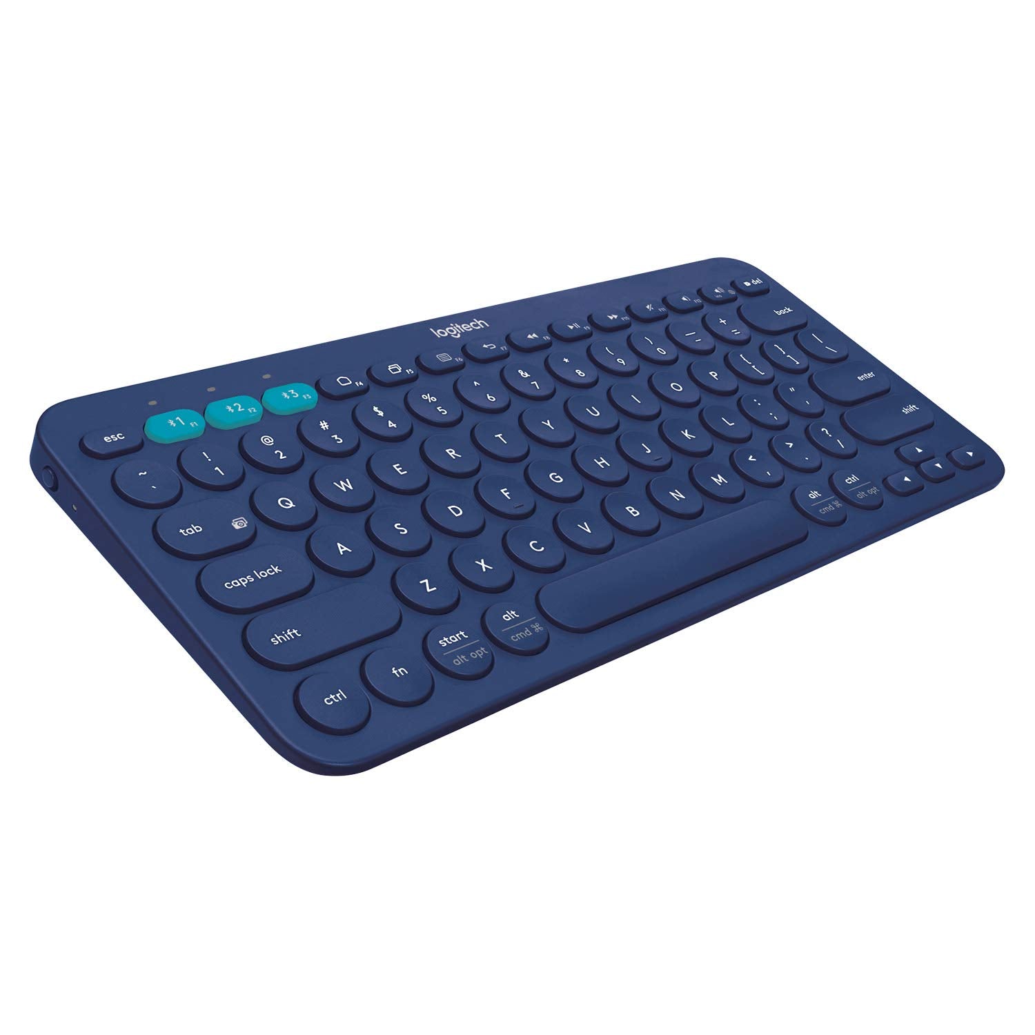 Logitech K380 Wireless Multi-Device Bluetooth Keyboard for Windows, Apple iOS, Apple Tv, Android Or Chrome, for Pc/Mac/Laptop/Smartphone/Tablet(Off White)