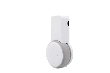 AmazonBasics Outlet Wall Mount for Echo Dot 3RD, White