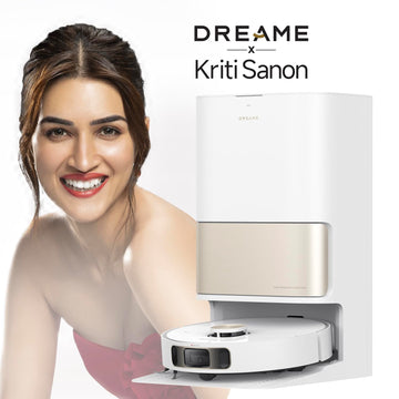 DREAME L10S Pro Ultra Robotic Vacuum Cleaner, Heat Robot with Mop, Mop Extend, 7000Pa Suction, Auto Care and Maintenance, 58 Hot Water Self-Cleaning, Obstacle Avoidance, White, 220 Minutes