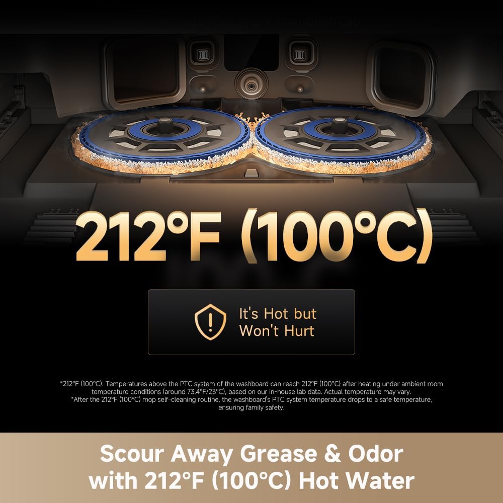 dreame Matrix10 Pro Robot Vacuum and Mop with AI RGB Avoidance | Multi-Mop Switching Dock for Multi-Surface, 30,000Pa Suction, Mop Self-Cleaning, Three-Solution for Pets