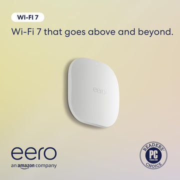 Amazon eero PoE 7 tri-band Wi-Fi 7 mountable access point (newest model) - Wireless speeds up to 3.9 Gbps, Coverage up to 2,000 sq. ft., 1-pack