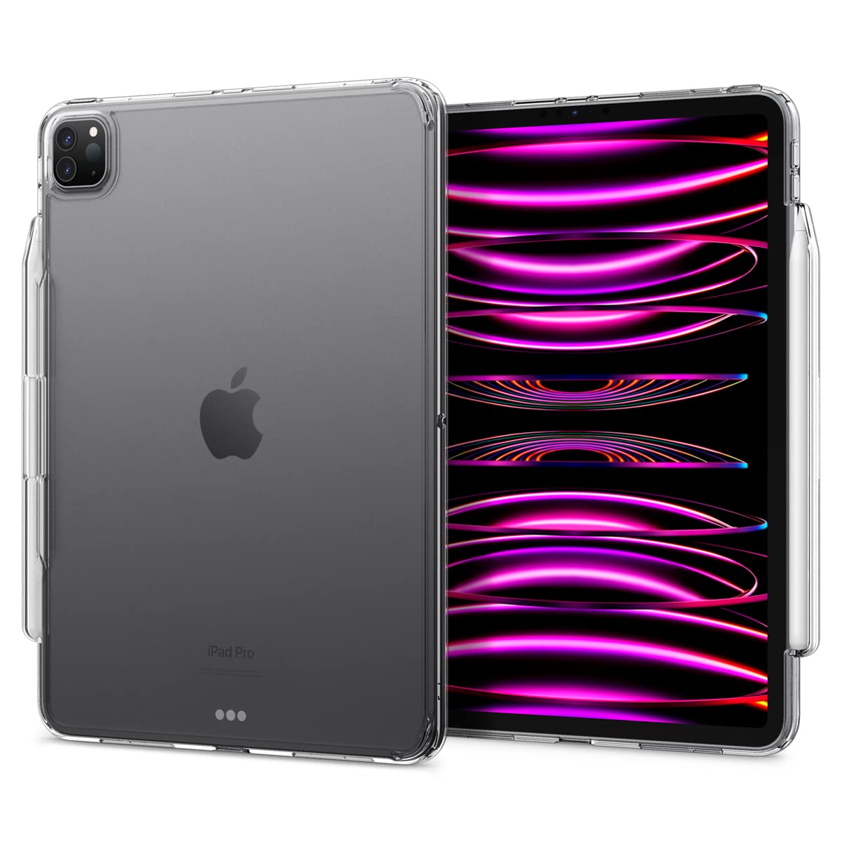 Spigen Rugged Armor Pro Back Cover Case Compatible with iPad Pro 11 inch (2021 | 2020 | 2018) - Black