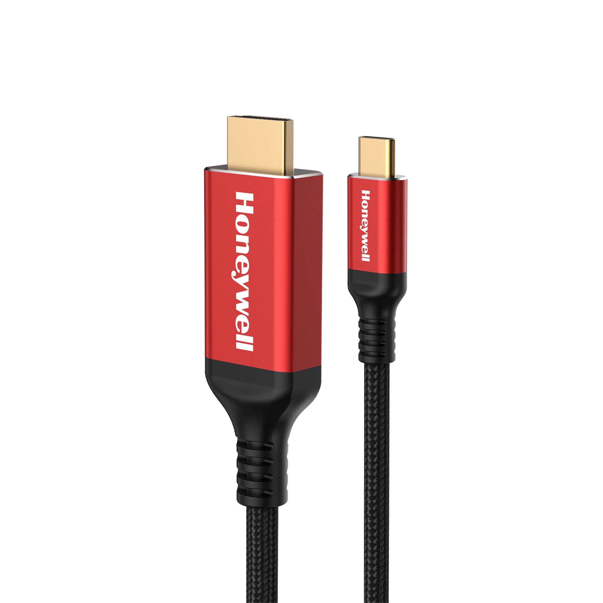 Honeywell HDMI 1.4 Cable with Ethernet (32.8ft/10M) High Speed HDMI Cable 10.2GBPS | Supports 3D /4Kx2K Ultra High Definition | 3D Home Theatre | 3D Gaming | Black