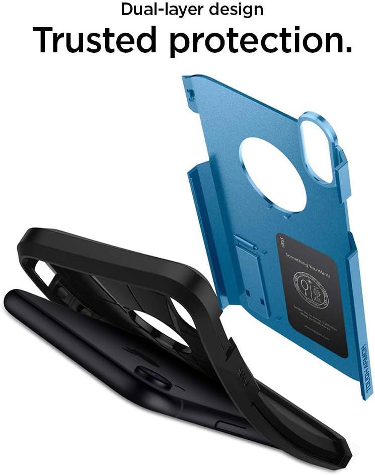 Spigen Compatible for iPhone XR Case Tough Armor - Blue