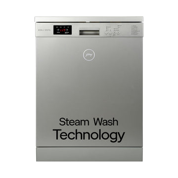 Godrej Eon Dishwasher | Steam Wash Technology |13 place setting |Perfect for Indian Kitchen| A+++ Energy rating | DWF EON VES 13Z SI STSL- Satin Silver