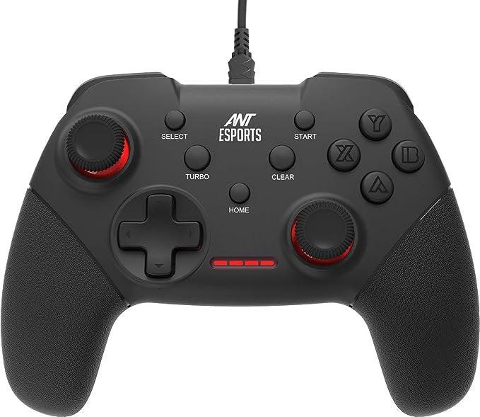 Ant Esports GP100 Controller Joysticks for PC (Windows 7/8/8.1/10) / PS3 / Andriod/Steam Gaming Wired Gamepad (Black)