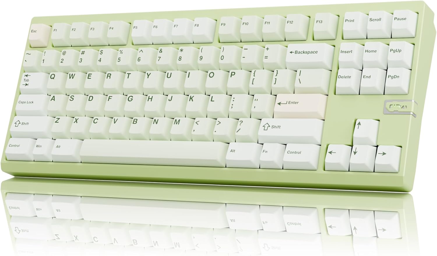 OOCTPK Chilkey ND TKL Aluminum Mechanical Keyboard, 87 Keys Tenkeyless Wireless Gaming Keyboard, Tri-Mode BT5.3/2.4GHz/USB-C PBT Keycaps Hot Swappable Custom Key Board for Windows Laptop Office PC
