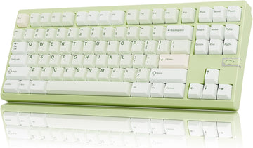 OOCTPK Chilkey ND TKL Aluminum Mechanical Keyboard, 87 Keys Tenkeyless Wireless Gaming Keyboard, Tri-Mode BT5.3/2.4GHz/USB-C PBT Keycaps Hot Swappable Custom Key Board for Windows Laptop Office PC