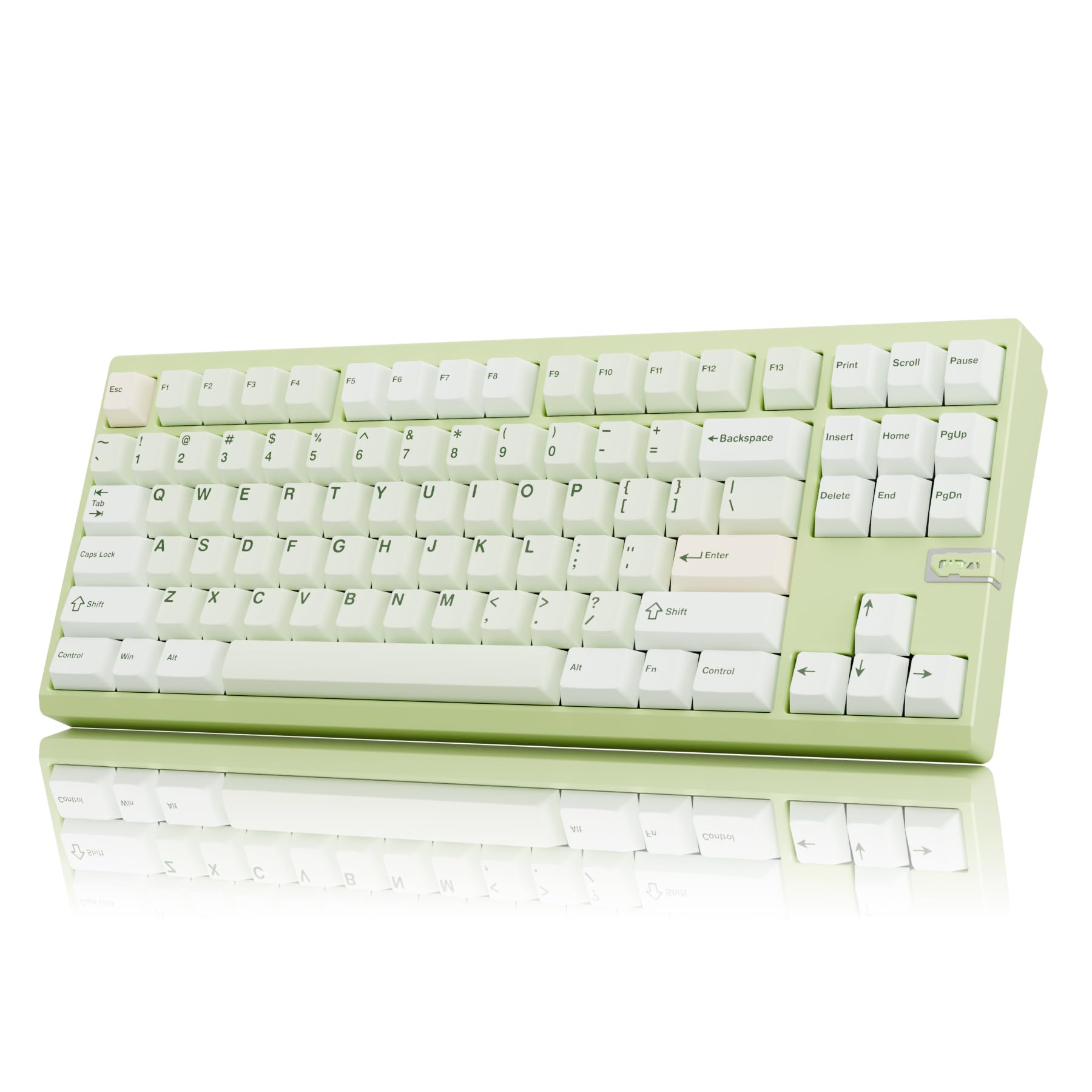 Chilkey ND TKL Aluminum Mechanical Keyboard, 87 Keys Tenkeyless Wireless Gaming Keyboard, Tri-Mode BT5.3/2.4GHz/USB-C PBT Keycaps Hot Swappable Custom Key Board for Windows Laptop Office PC