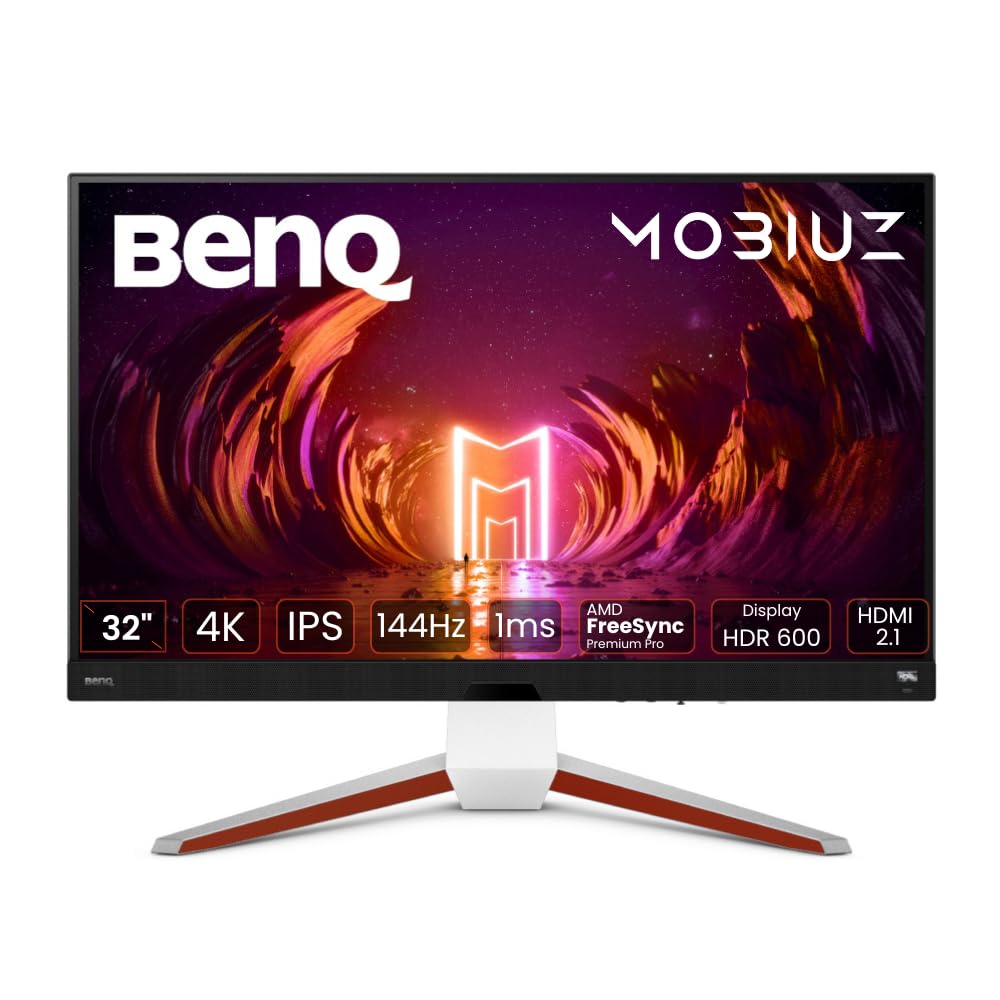 BenQ MOBIUZ EX270M 27" 240Hz 1ms MPRT IPS Full HD HDR Gaming Monitor | FreeSync Premium| Height Adjustment| 99% sRGB| 400nits| Black Equalizer| treVolo Speakers| HDMI| DP| USB 3.0 Hub (Metallic Grey)