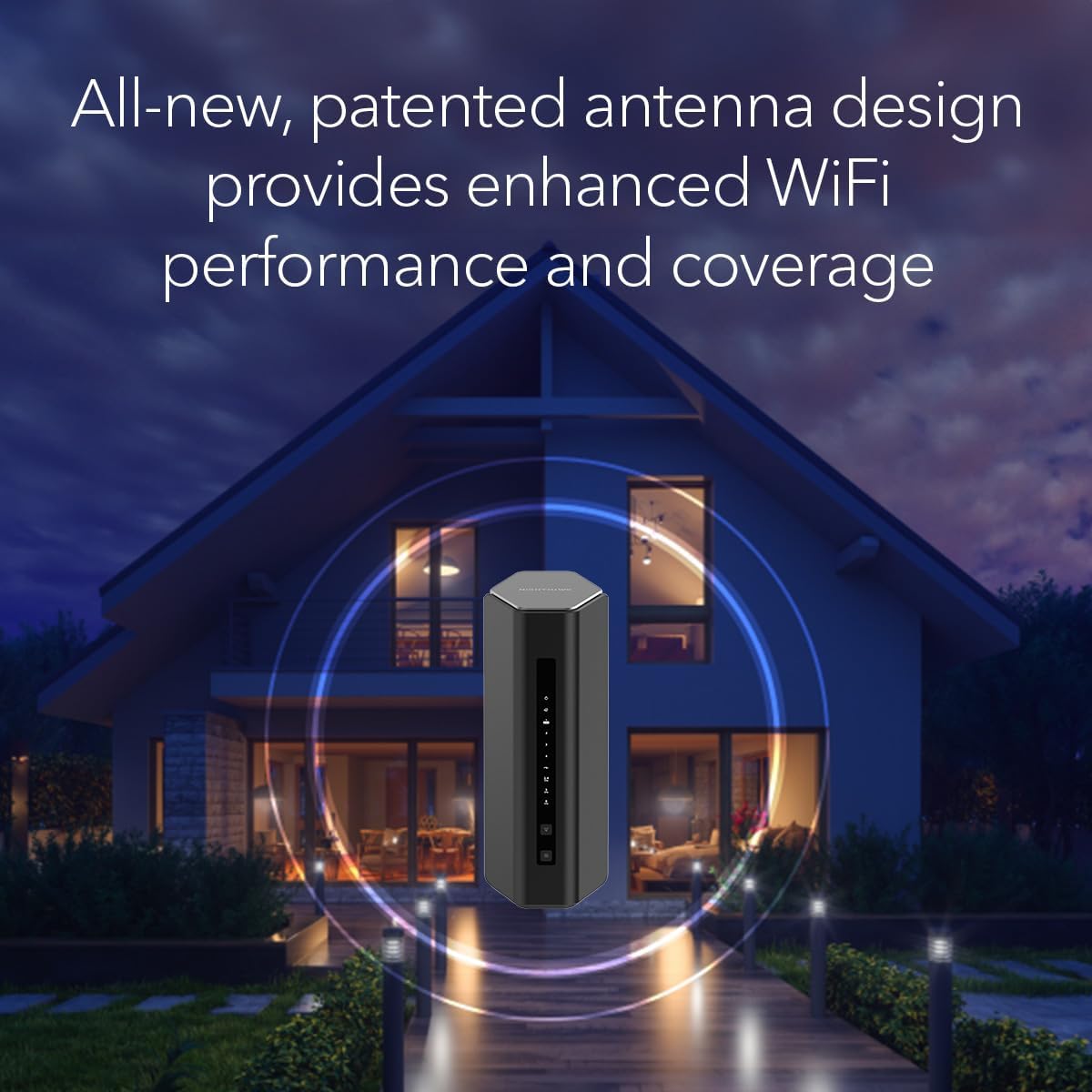NETGEAR Nighthawk WiFi 7 Router RS500, Up to 3,000 sq ft, 12 Gbps