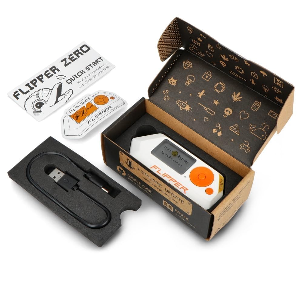 Flipper Zero - Motherboard Educational Device for Geeks & Hackers/Hacking- White