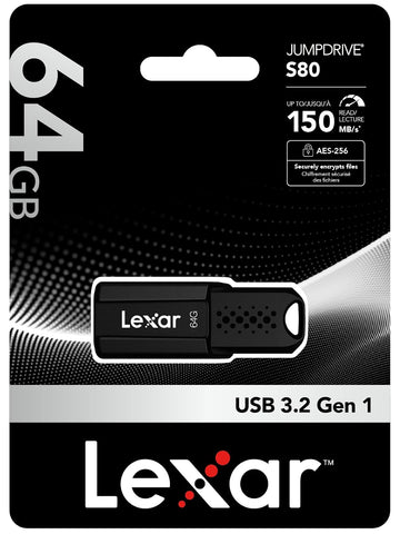 USB 3.1 JUMPDRIVE S80 64GB 150R 60W