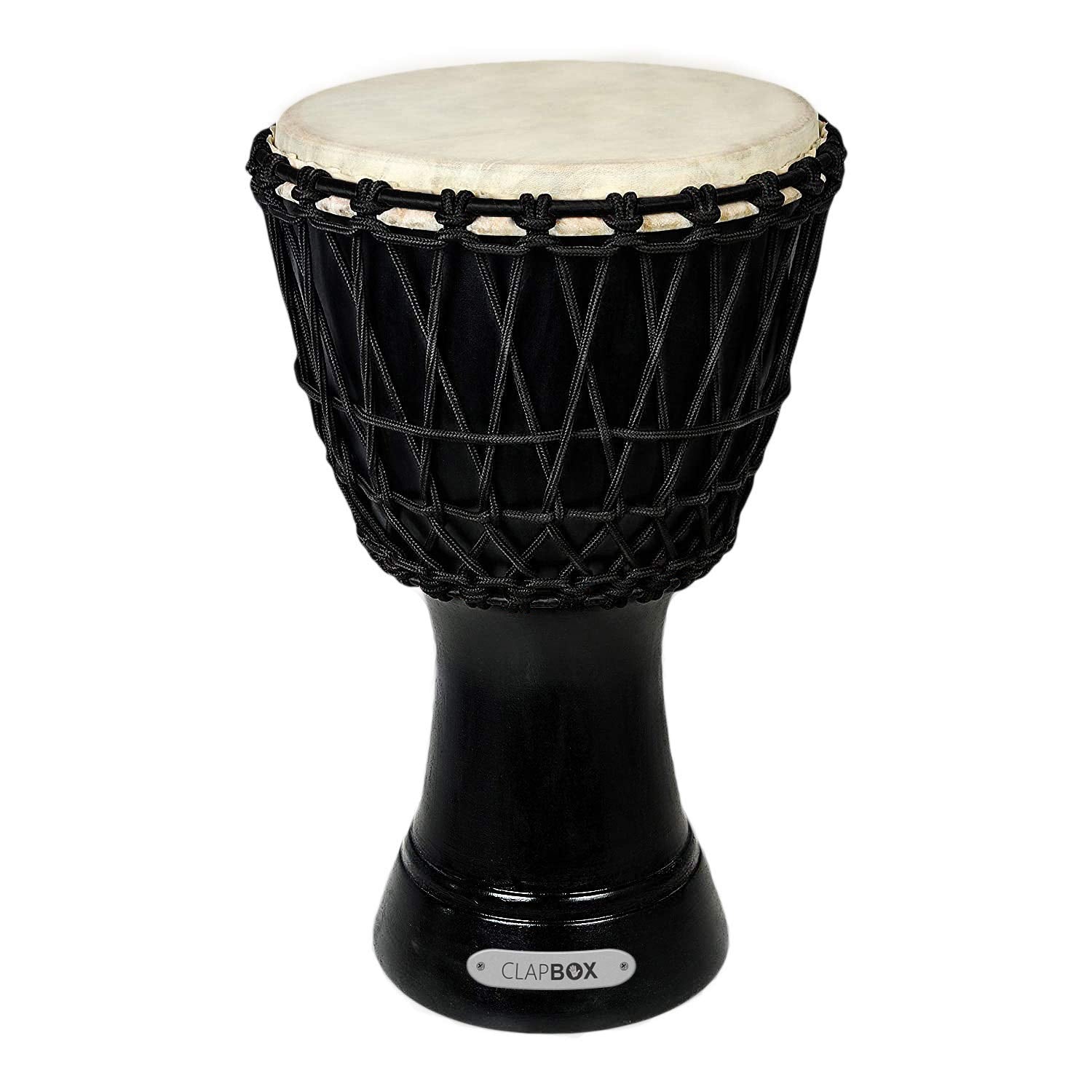 Clapbox Djembe - Mango Wood (10 Inches, Black)