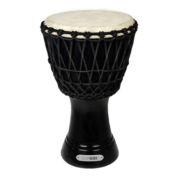 Clapbox Djembe - Mango Wood (10 Inches, Black)