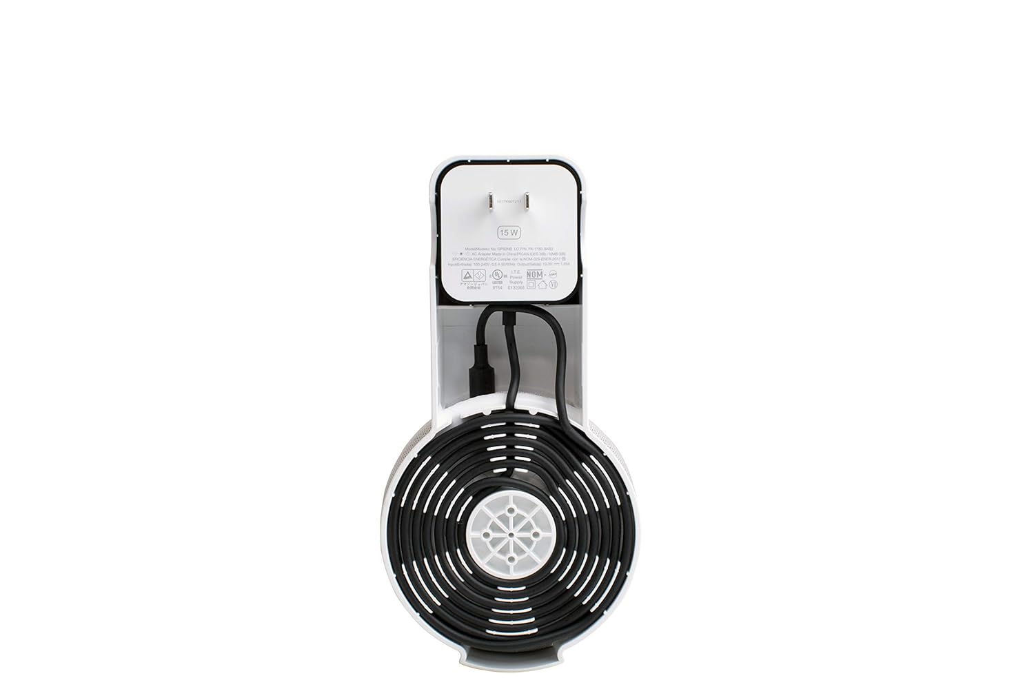 AmazonBasics Outlet Wall Mount for Echo Dot 3RD, White