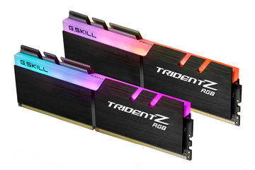 G.Skill Trident Z RGB 32GB(2x16GB) DDR4-3600MHz CL18-22-22-42 1.35V Desktop Memory RAM - F4-3600C18D-32GTZR, Black