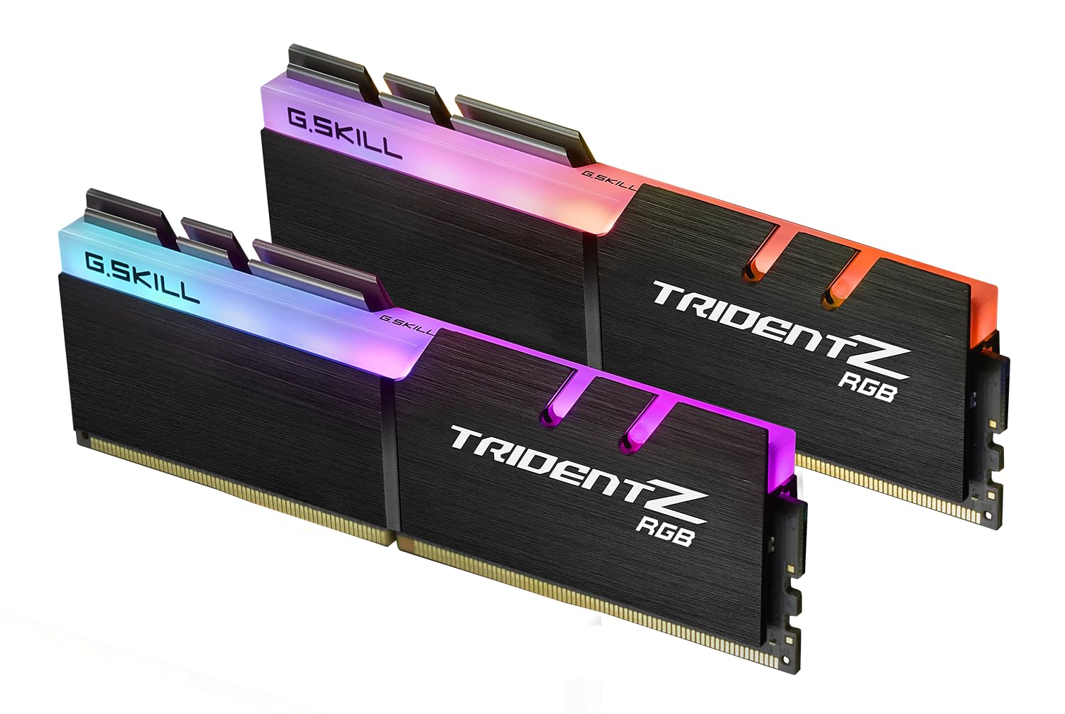 G.Skill Trident Z RGB 32GB(2x16GB) DDR4-3600MHz CL18-22-22-42 1.35V Desktop Memory RAM - F4-3600C18D-32GTZR, Black