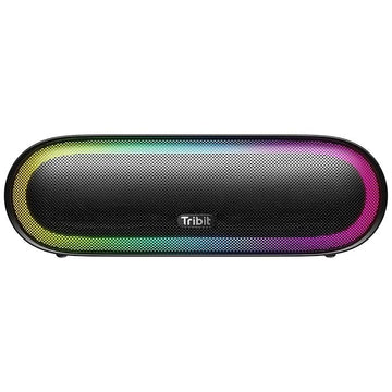 Tribit XSound Mega Bluetooth Portable Speaker with Single Self-Developed 30W N48 High-Density NdFeB & Titanium Driver,Exclusive XBass Tech,3 Audio Modes,LED Lights,20H Playtime,IPX7,Powerbank,Strap