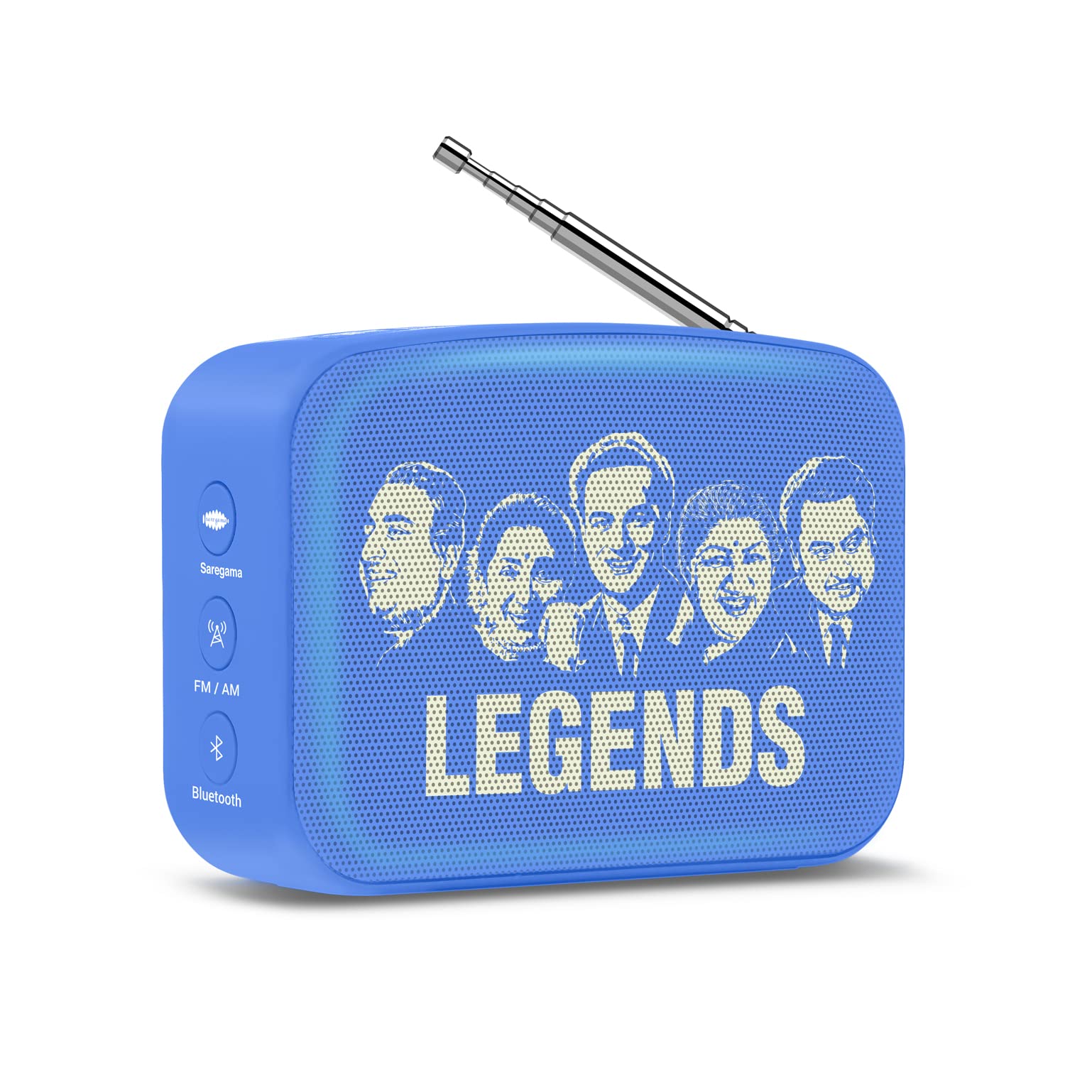Saregama Carvaan Mini Hindi 2.0- Music Player with Bluetooth/FM/AM/AUX (Moonlight Black)