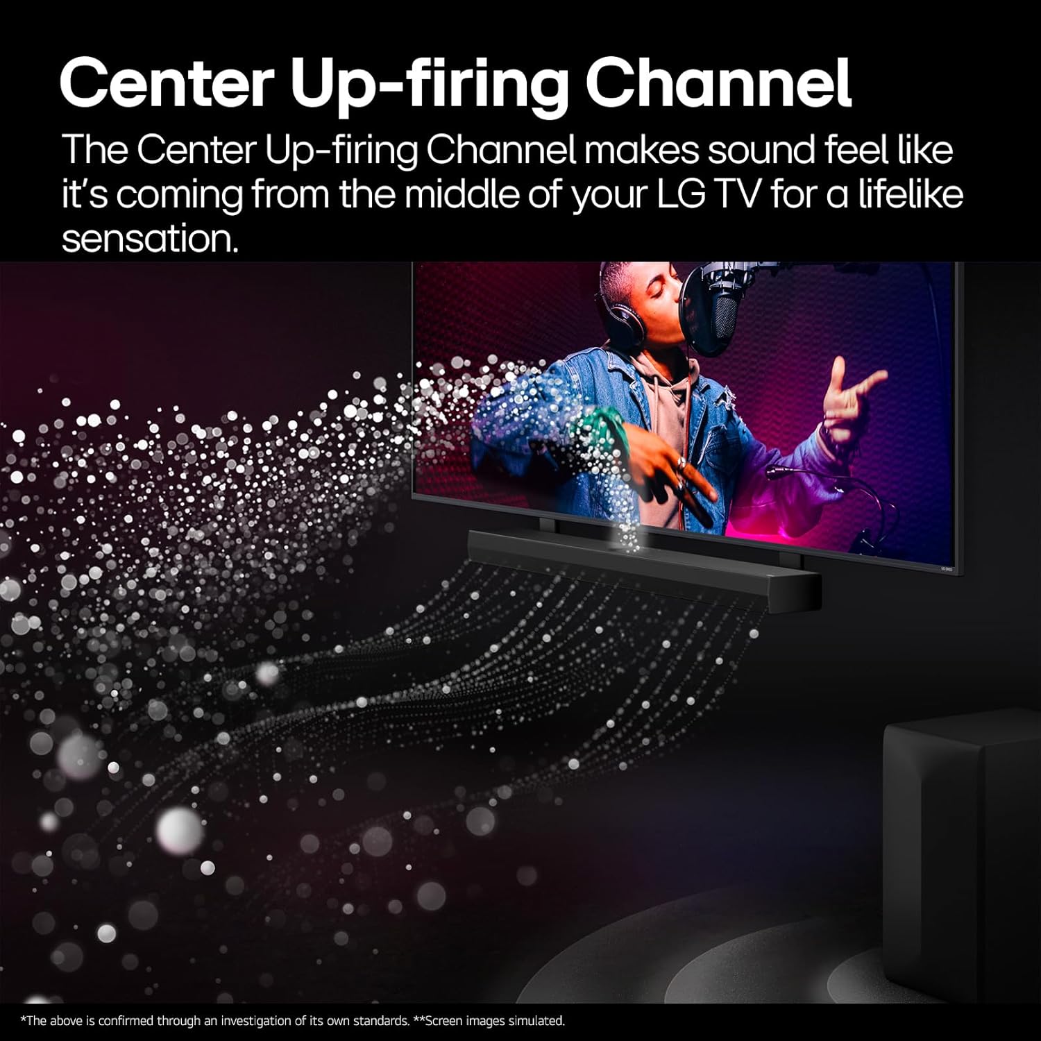 LG New Launch SQ75TR, 600W, 5.1.1Ch, Dolby Atmos, Center Up-Firing Speaker, AI Sound Pro, Wow Synergy, Wireless Subwoofer, Rear Speaker Inbuilt Receiver, QNED Matching Bracket Inside (2024 QNED TV)