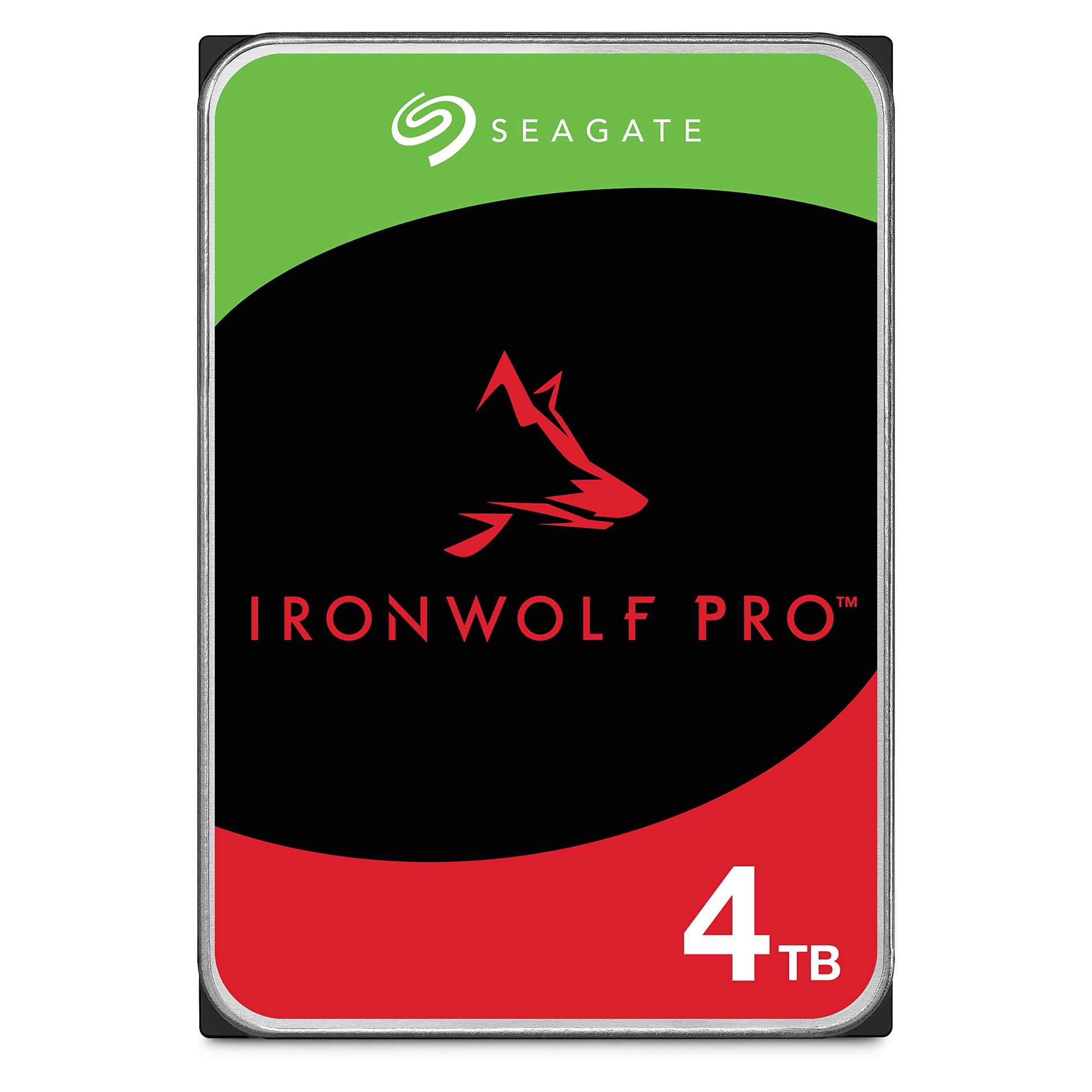 Seagate IronWolf Pro, 12 TB, Enterprise NAS Internal HDD –CMR 3.5 Inch, SATA 6 Gb/s, 7,200 RPM, 256 MB Cache for RAID Network Attached Storage (ST12000NT001)
