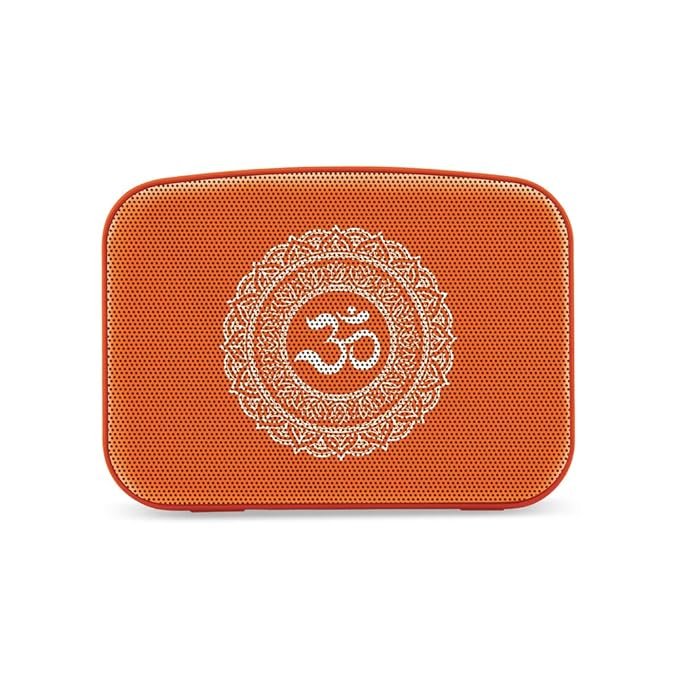 Carvaan Saregama Mini 2.0 Bhakti- Music Player with Bluetooth/FM/AM/AUX (Orange)