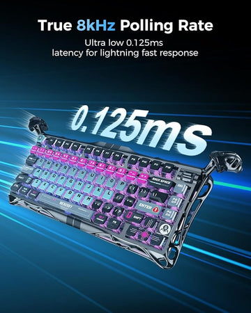 GravaStar V75 PRO Gaming Keyboard with Hall Effect - Cyberpunk