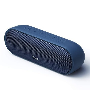 Tribit MaxSound Plus Portable Bluetooth Speaker,24W Wireless Speaker with Powerful Louder Sound, Exceptional XBass, IPX7 Waterproof,20-Hour Playtime,100 ft Bluetooth Range for Party,Outdoor (Blue)