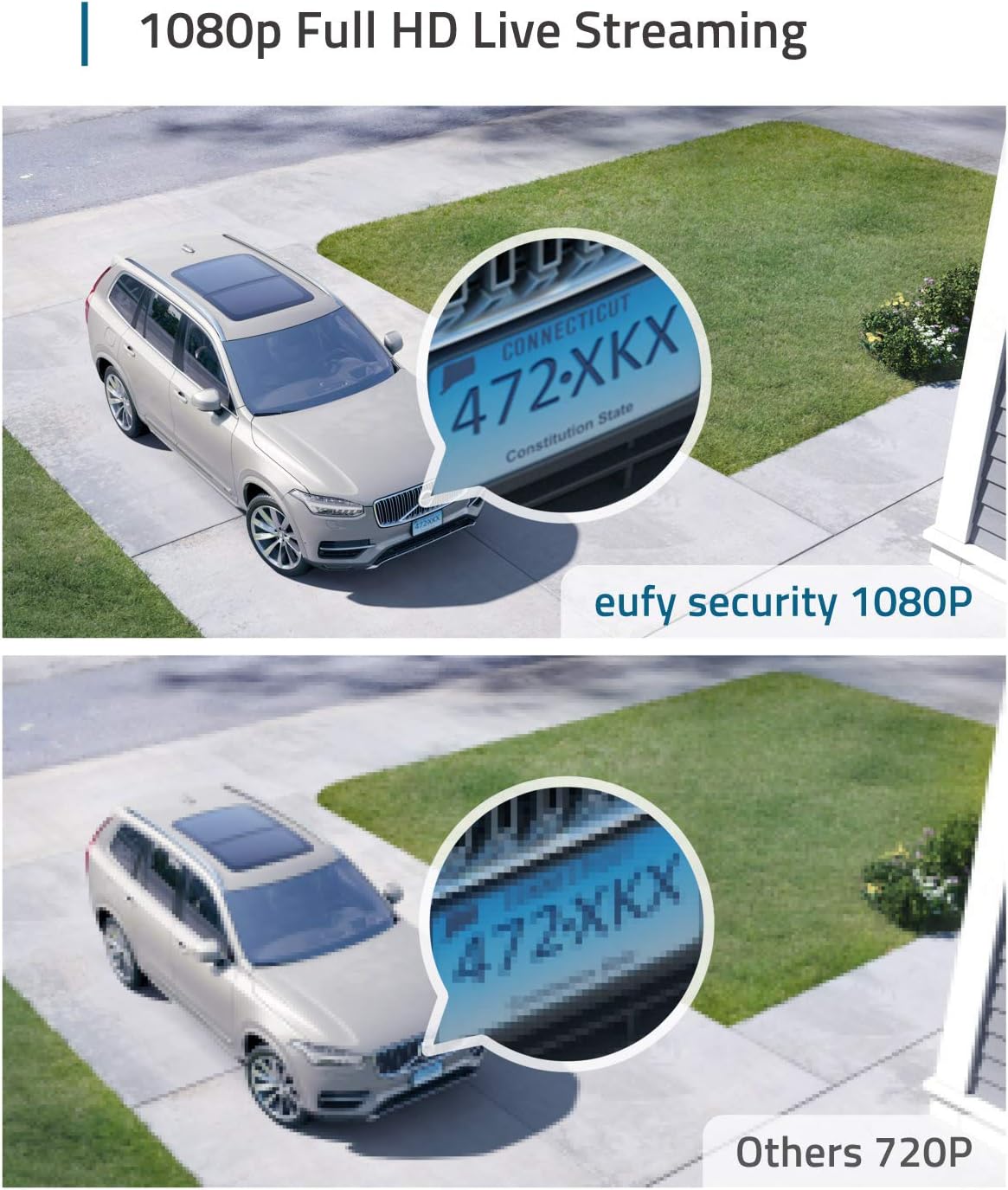 eufy Security, eufyCam 2C 4-Cam Kit, Security Camera Wireless Outdoor, Home Security System, HomeKit Compatibility, 1080p HD, IP67, Night Vision, Motion Only Alert, No Monthly Fee