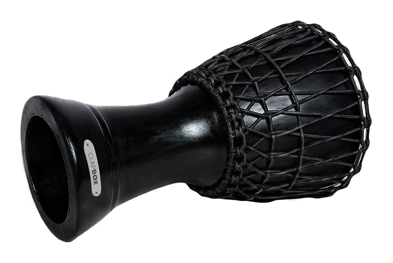 Clapbox Djembe - Mango Wood (10 Inches, Black)