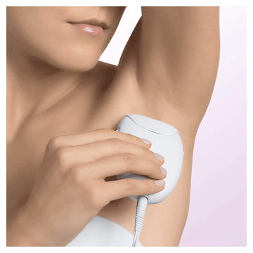 Braun Silk-épil 3-270,Epilator for Long-Lasting Hair Removal from roots,20 Tweezer System,Smartlight technology reveals fine hair, Gentle on Skin,Massage rollers,Shaver & Trimmer included,White & Pink.  *******SEALED********