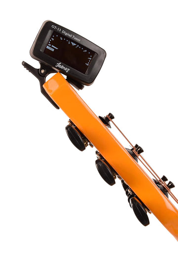 Juârez GT-13 Digital LCD Guitar Bass Violin Ukulele Clip On Automatic Chromatic Tuner