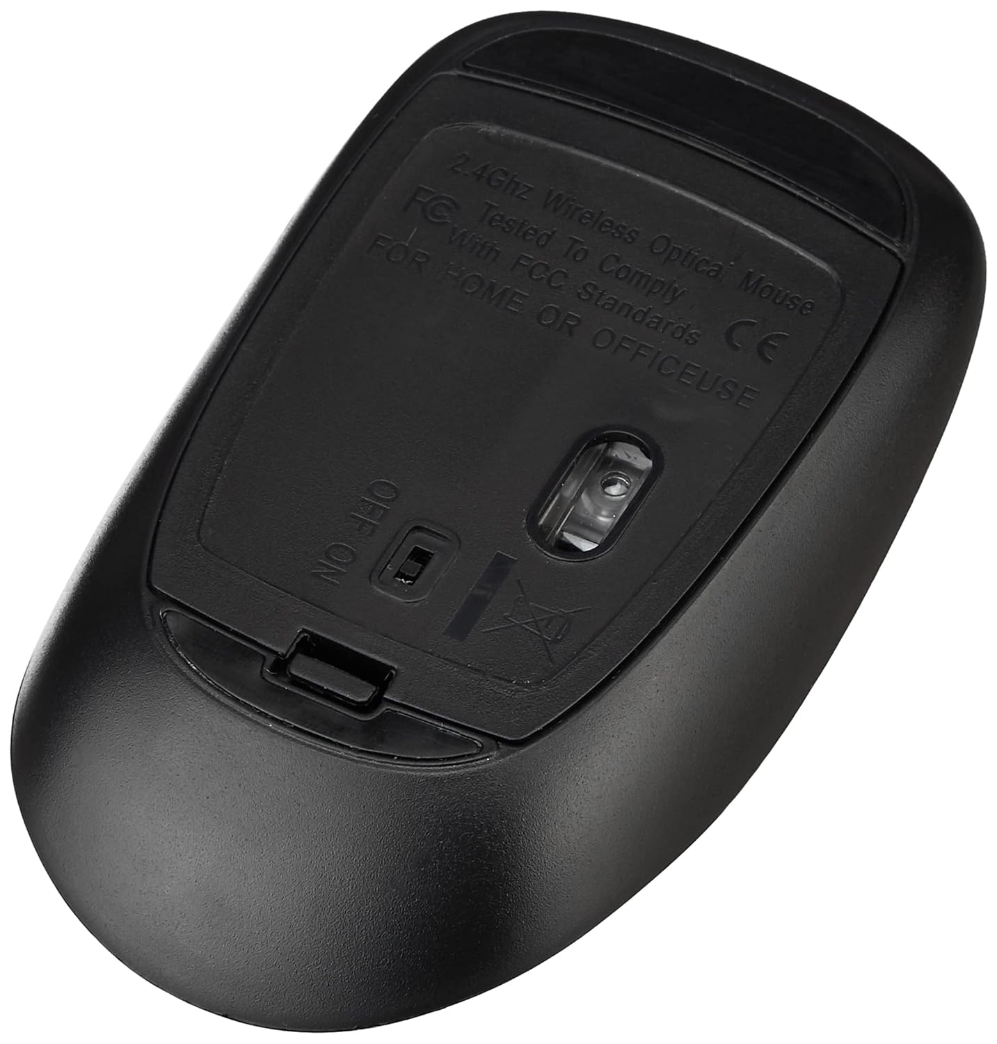 amazon basics AmazonBasics Wireless Mouse | 2.4 GHz Connection, 1600 DPI | Type - C Adapter | Upto 12 Months of Battery Life | Ambidextrous Design | Suitable for PC/Mac/Laptop