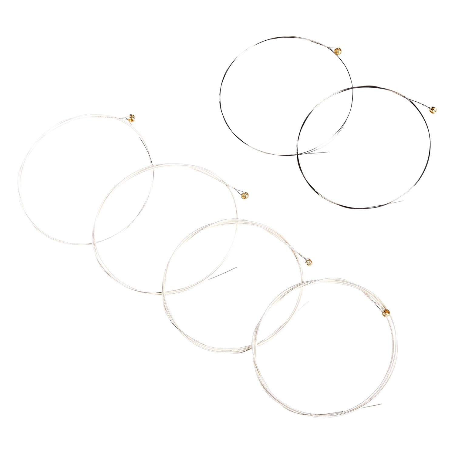 amazon basics Acoustic Guitar Strings - Steel Core, Aluminum Wound