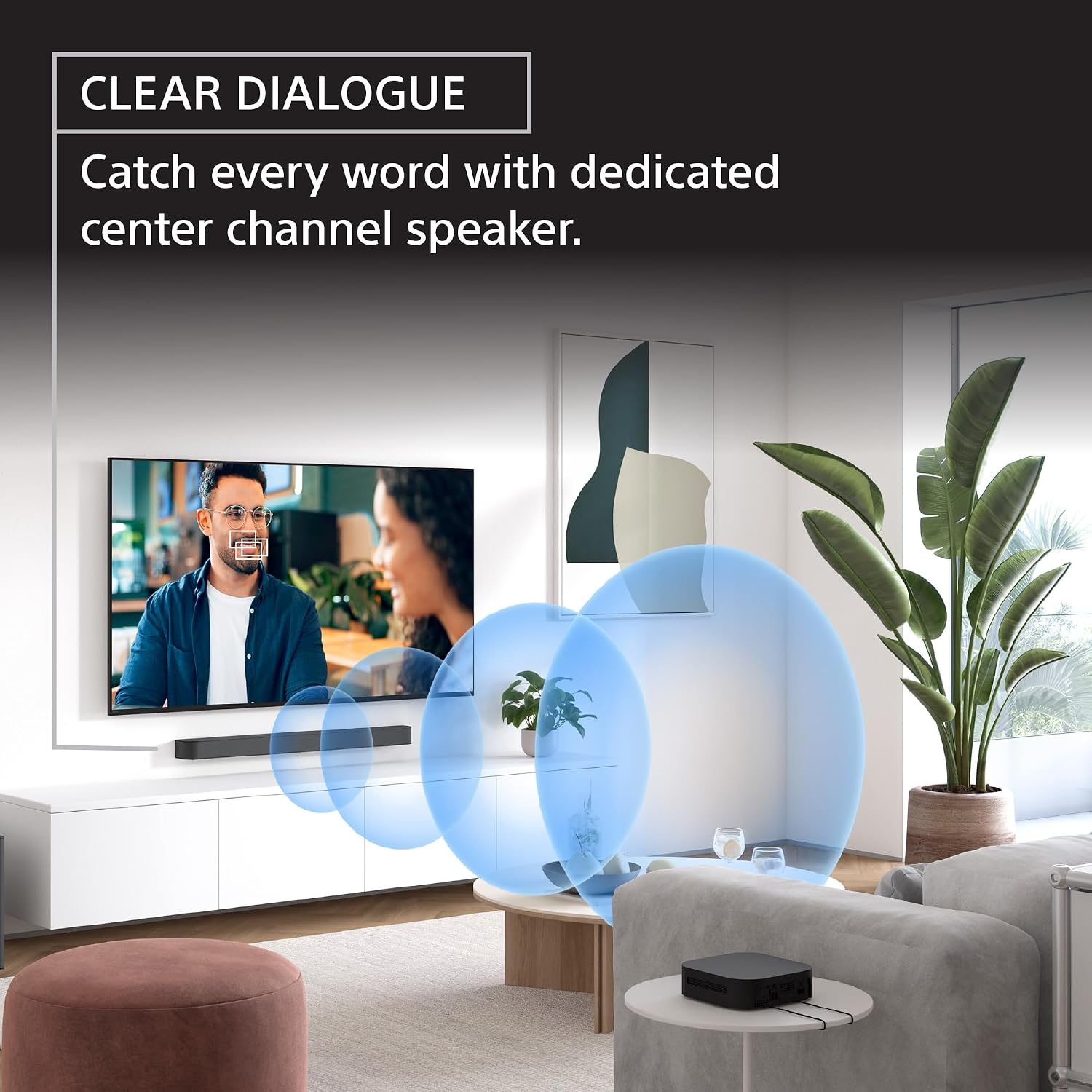 Sony Bravia Theatre System 6(HT-S60) Real 5.1ch 1000W,Dolby Atmos/DTS:X Soundbar Home Theatre with Powerful subwoofer & Wireless Rear Speakers,Voice Zoom3,BCA App, Bluetooth,HDMI eARC