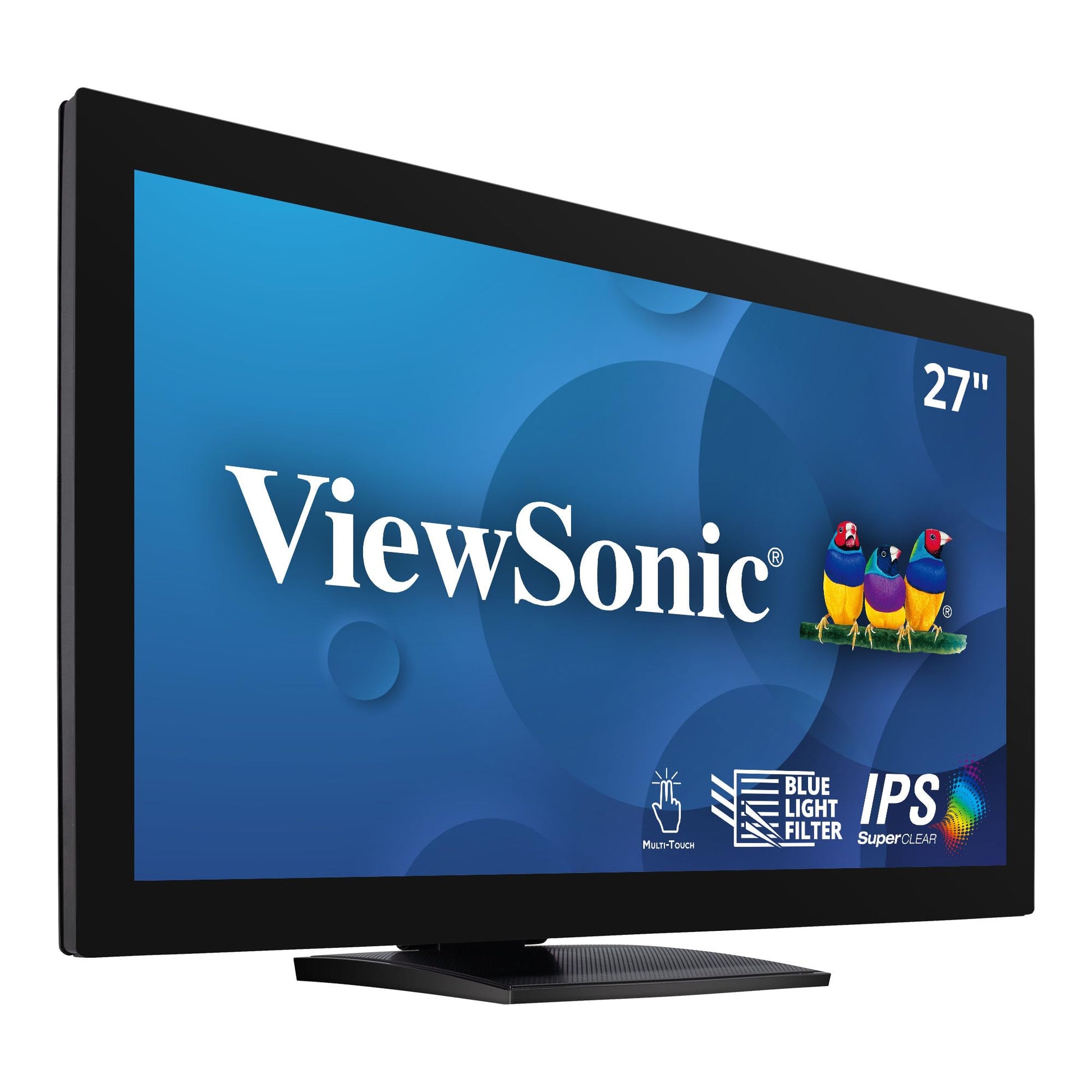 ViewSonic TD1630-3 40.64 Cm (16") Touch Portable Monitor with10-Point Capacitive Touch | Advanced Ergonomic | 7H Hardness Screen | EyeCare | Integrated Speakers| VGA| HDMI |USB 2.0 Type B | Multi OS
