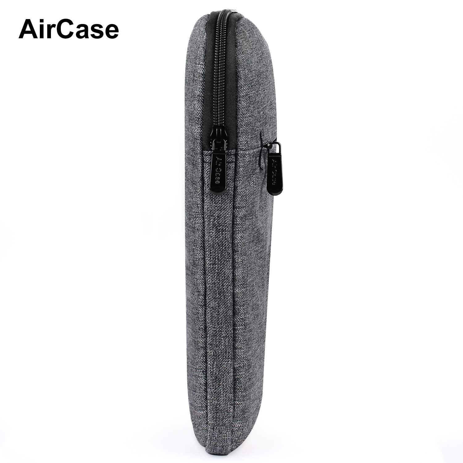 AirCase Laptop Bag Sleeve Case Cover Pouch for 15.6-Inch Laptop for Men & Women (Grey) (C49)
