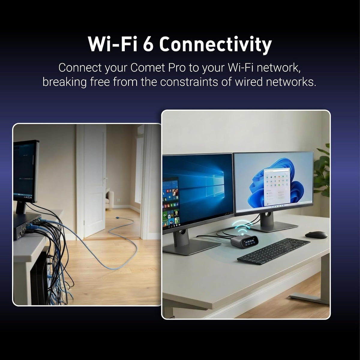GL.iNet GL-RM10 Comet Pro Remote KVM Over Wi-Fi 6 Dual Band 4K Passthrough