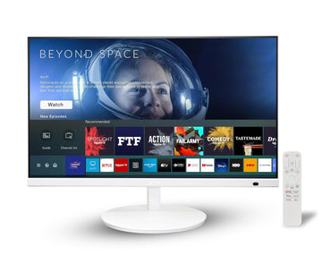 acer CS242Y 23.8 Inch Smart Full HD IPS Backit LED Monitor with WebOS I iOT Device I Airplay, Miracast, Wireless Mirroring, Bluetooth Support I HDR10 I Ergo Stand I Remote Control I Stereo Speakers